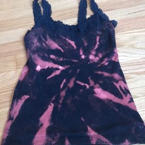 Bleached abrocombie tank